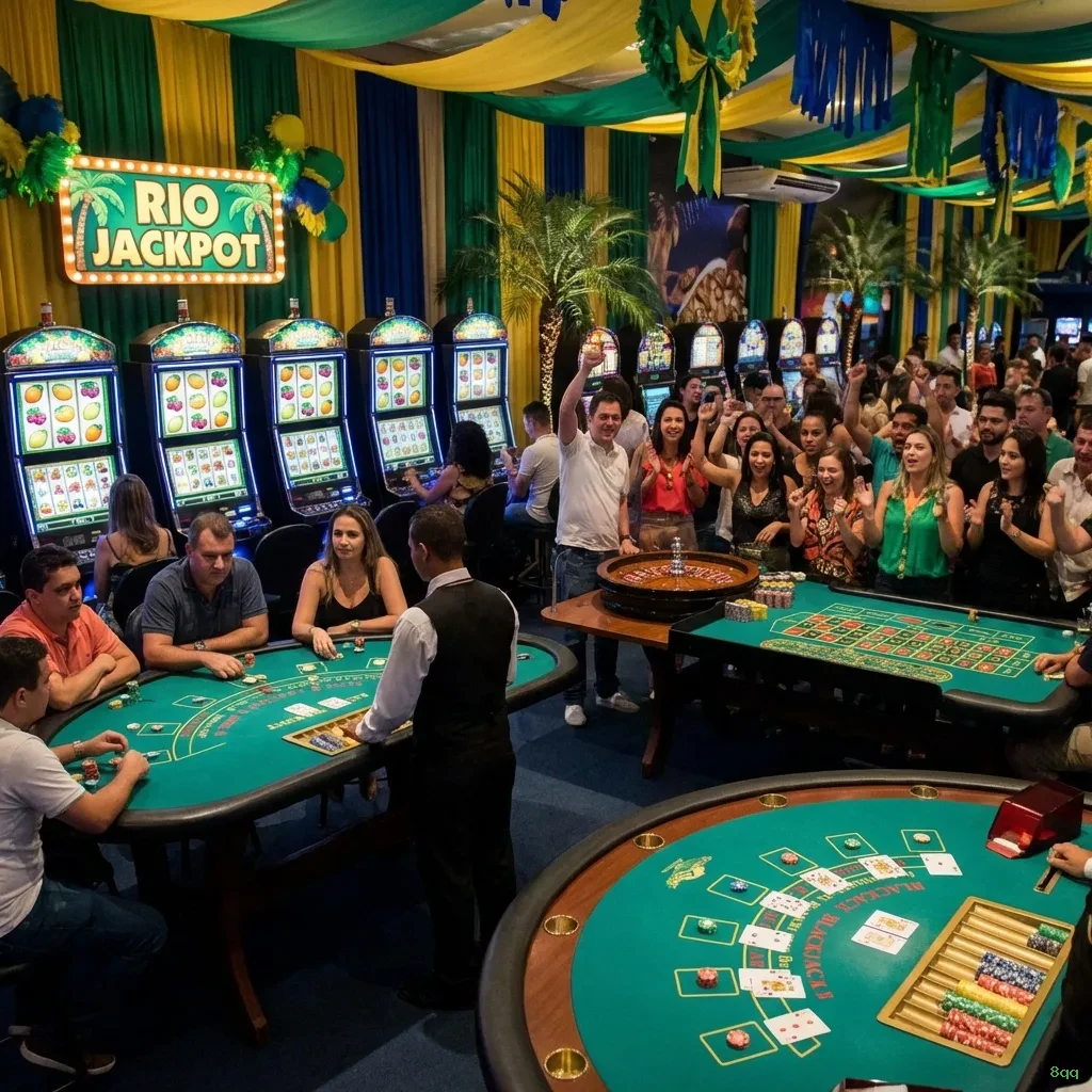 Cassino ao vivo da 8qq com dealers reais